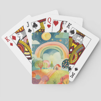 Nursery Art Design Playing Cards