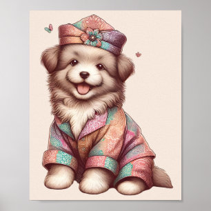 Nursery Art Nusantara / Heritage Baby Animal Poster