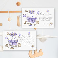 Nursery baby shower - display shower
