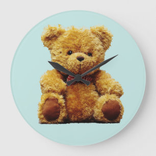 NURSERY CHILDS ROOM TEDDY BEAR CLOCK