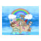 NURSERY DECORATION  Noahs Ark  RAINBOW MURAL