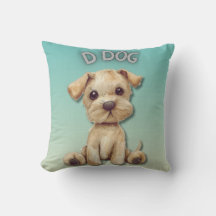 Nursery Design: Dog & D Dog Accent Text