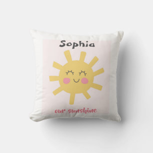 Nursery\Kids Sun Personalised Sunshine Custom Cushion