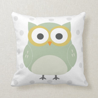 nursery owl pillow