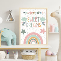 Nursery Rainbow Boho Art