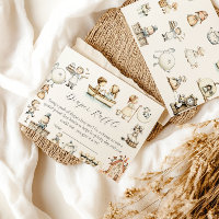 Nursery Rhyme Baby Shower diaper raffle