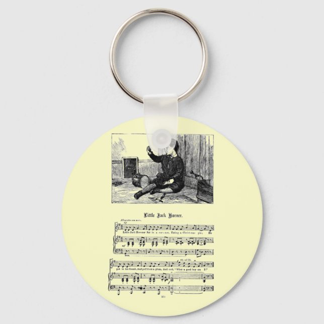 Nursery Rhyme Jack Korner Key Ring (Front)