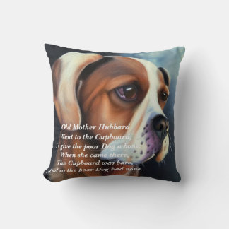 Nursery rhyme Old Mother Hubbard Cushion