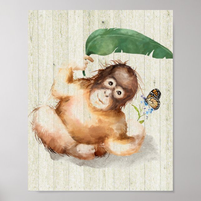 Nursery Room Monkey  Poster (Front)