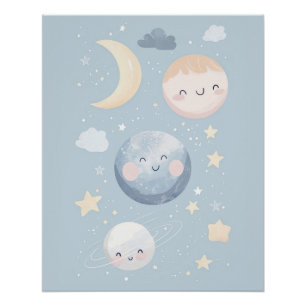 nursery wall art, kids room prints, playroom decor