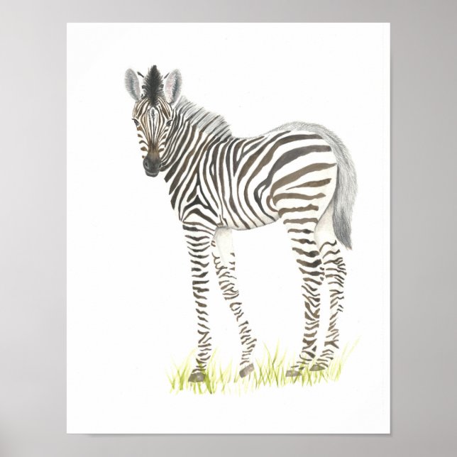 Nursery wall art safari animals (Front)