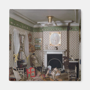 Nursery with toys from 'Miss Miles' House', 1890 Magnet