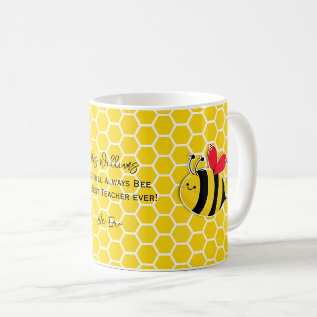 Nursery you will always bee the best teacher coffee mug (Front Right)