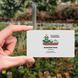 Nurseryman Business Card