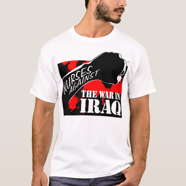 Nurses Against the War in Iraq T-Shirt (Front)
