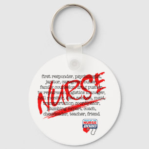 Nurses and Their Many Jobs - What Does a Nurse Do? Key Ring