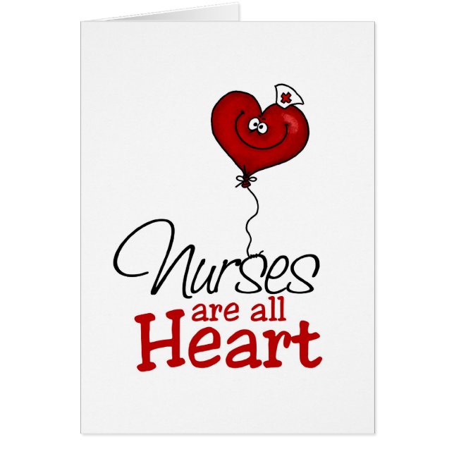 Nurses are all heart (Front)