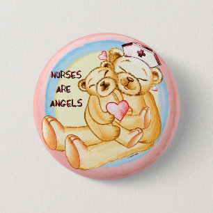 Nurses Are Angels Pin