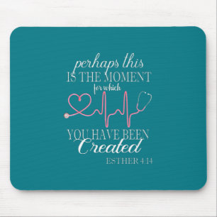 Nurses Created Moment Ruth Nurse Blessing Mouse Pad