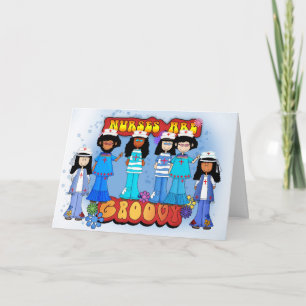 Nurse's Day Card - Groovy Nurse's