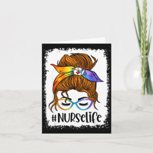Nurse's day nurse life nurse week 2026 women  card