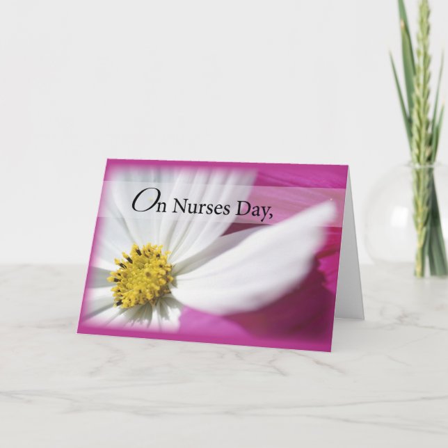 Nurses Day Pink Card (Front)