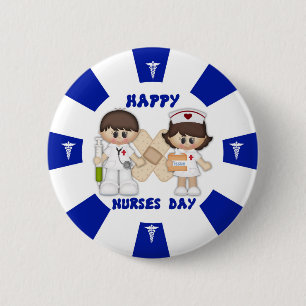 Nurses Day Standard, 2¼ Inch Round Button