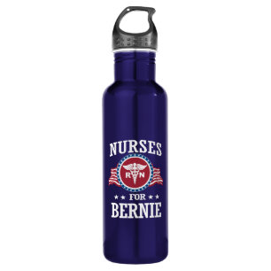NURSES FOR BERNIE SANDERS 710 ML WATER BOTTLE