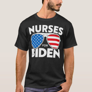 Nurses for Biden  Cool Uncle Joe Aviator Vote 2020 T-Shirt