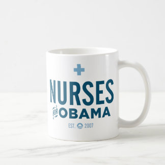 Nurses for Obama Coffee Mug