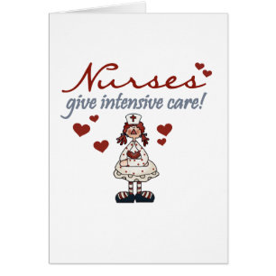 Nurses Give Intensive Care t-shirts and Gifts