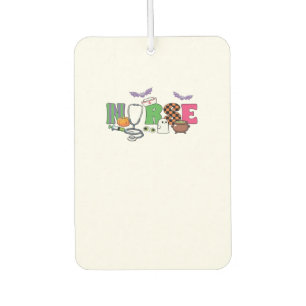 Nurses Halloween Classic T-Shirt Car Air Freshener