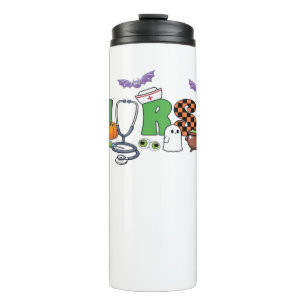 Nurses Halloween Classic T-Shirt Thermal Tumbler