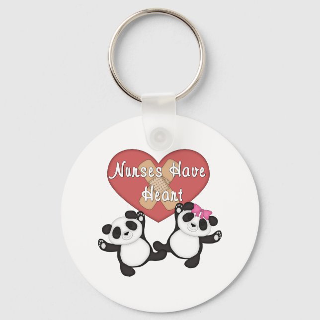 Nurses Have Heart Key Ring (Front)