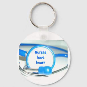 Nurses have heart key ring