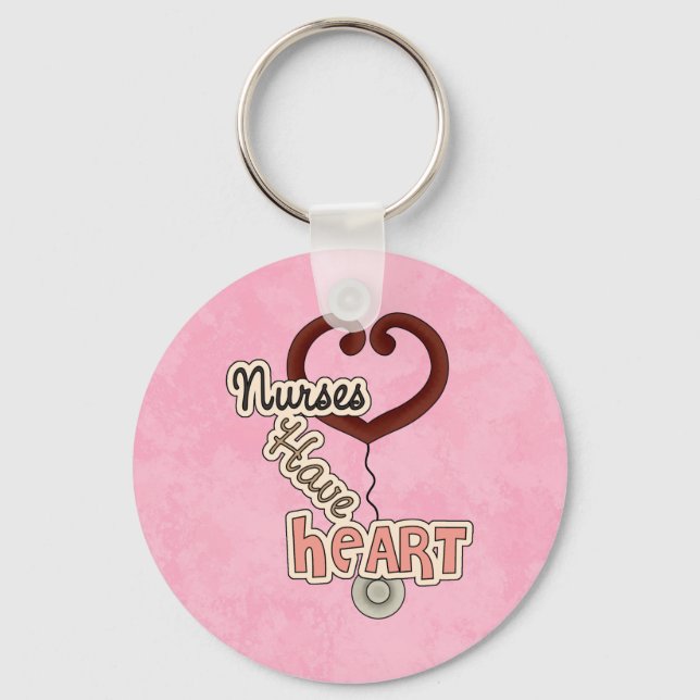 Nurses Have Heart Keychain (Front)