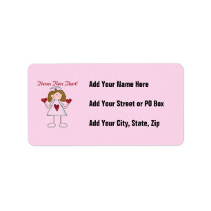 Nurses Have Heart T-shirts and Gifts Label