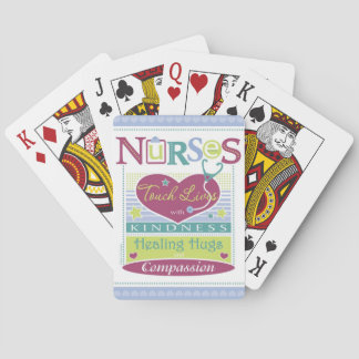 Nurses Inspirational deck of playing cards