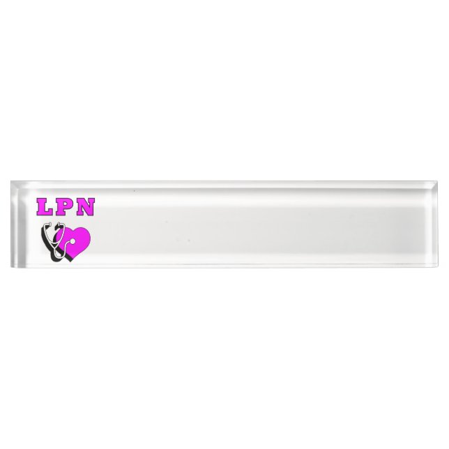 Nurses LPN Nameplate (Front)