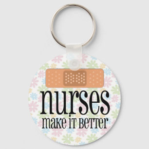 Nurses Make it Better, Bandage Key Ring