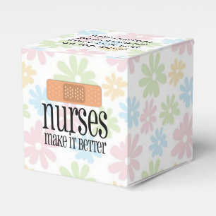 Nurses Make it Better, Cute Nurse Bandage Favour Box