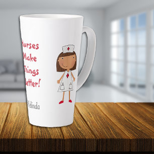 Nurses Make Things Better Latte Mug