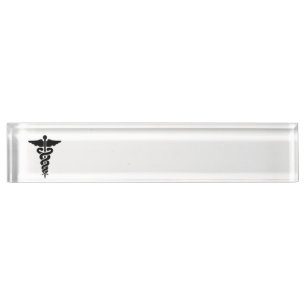 Nurses Medical Symbol Nameplate