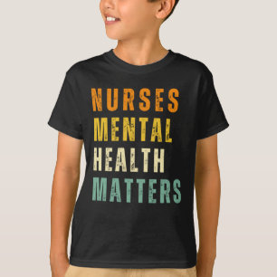 Nurses Mental Health S Sticker  T-Shirt