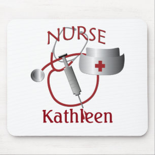 Nurses Name Nurse Custom Mousepad