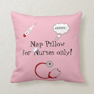 Nurses Nap Pillow-Stethoscope/Thermometer Cushion