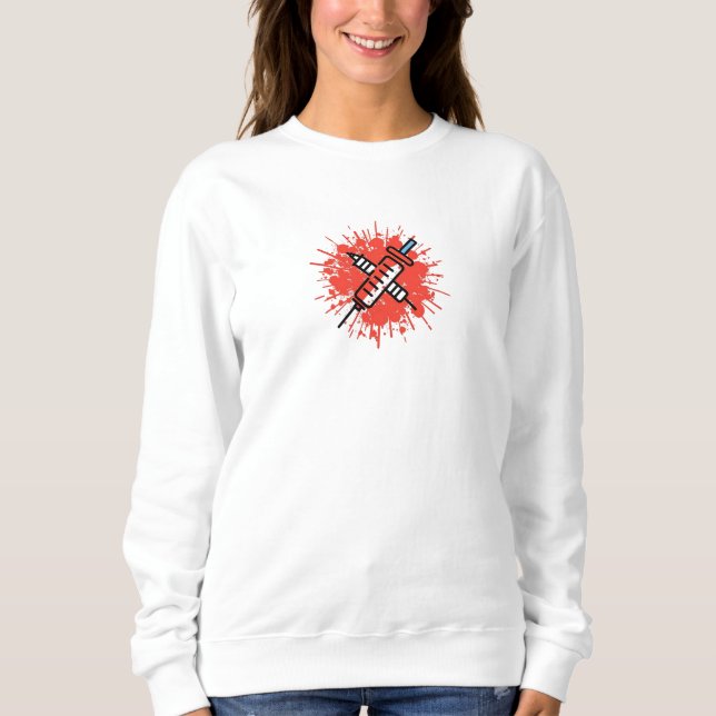 Nurses on the Frontline Sweatshirt (Front)
