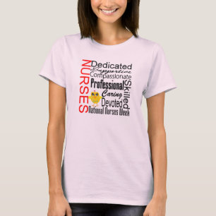 Nurses Recognition Collage:  National Nurses Week T-Shirt