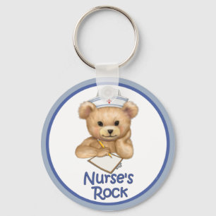 Nurse's Rock Key Ring