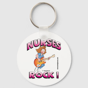 Nurses Rock ! Key Ring